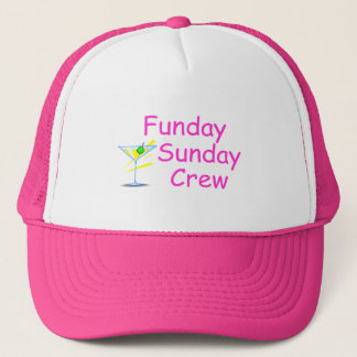Gorra De Camionero Rosa del equipo de Funday domingo