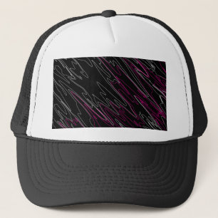 Gorra De Camionero Rosa negro marchito
