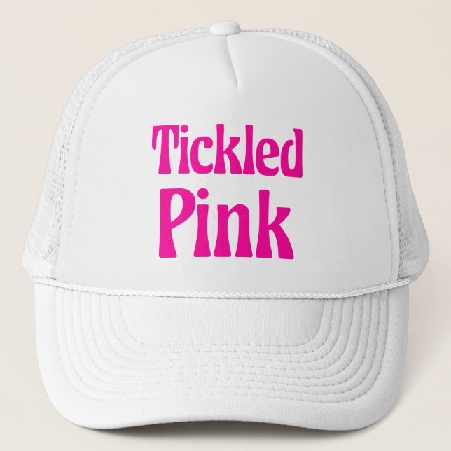 Gorra De Camionero Rosa opaco (Anverso)