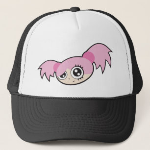 Gorra De Camionero Rosa punky del chica