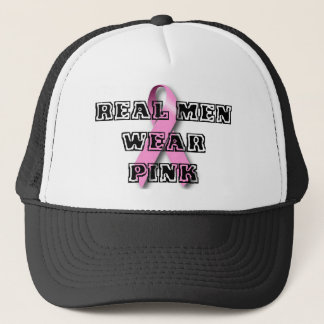 Gorra De Camionero Rosa real del desgaste de hombres