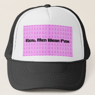 Gorra De Camionero Rosa real del desgaste de hombres