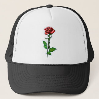 Gorra De Camionero Rosa roja única
