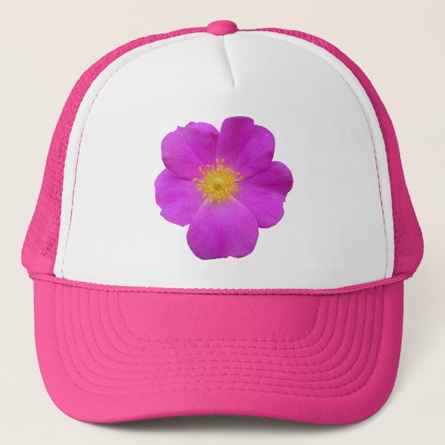 Gorra De Camionero Rosa salvaje 2 (Anverso)