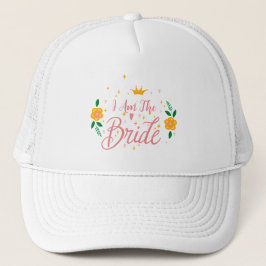 Gorra De Camionero Rosa Sonrojo Soy La Novia Despedida de Soltera Gru