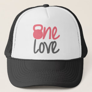Gorra De Camionero Rosa "un amor "