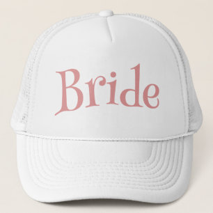 Gorra De Camionero Rosa y blanco
