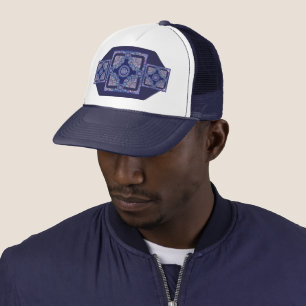 Gorra De Camionero Rosario azul
