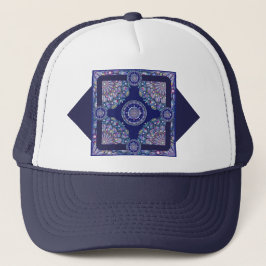 Gorra De Camionero Rosario azul
