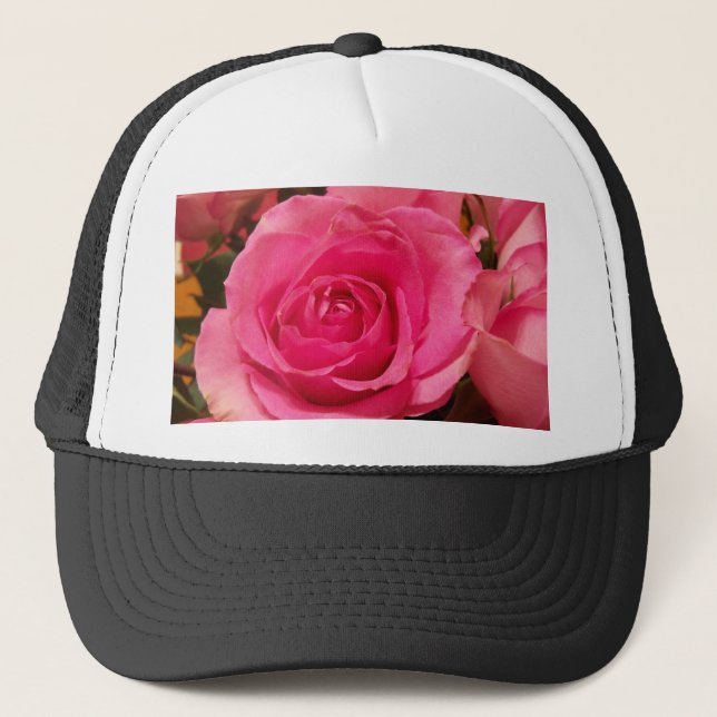 Gorra De Camionero Rosas rosas rosas (Anverso)