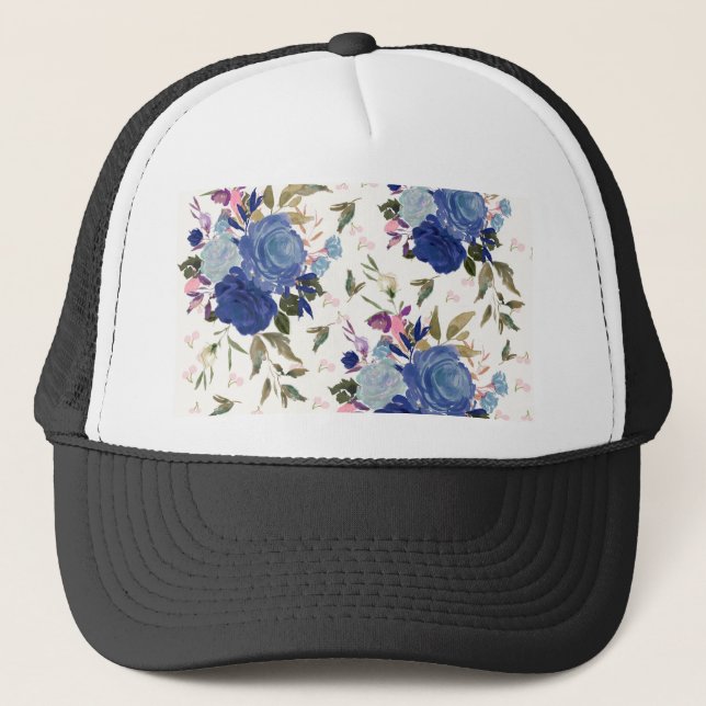 Gorra De Camionero Rosas y cerezas (Anverso)