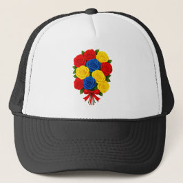 Gorra De Camionero Roses Bouquet Women's Trucker Hat