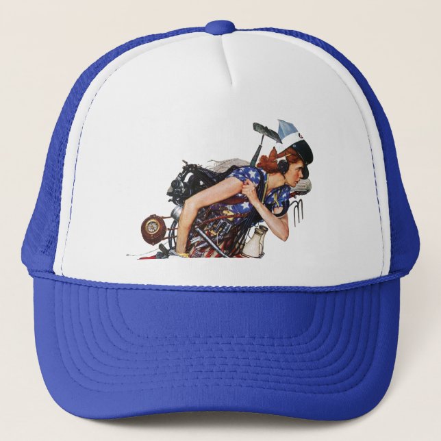 Gorra De Camionero Rosie al rescate (Anverso)