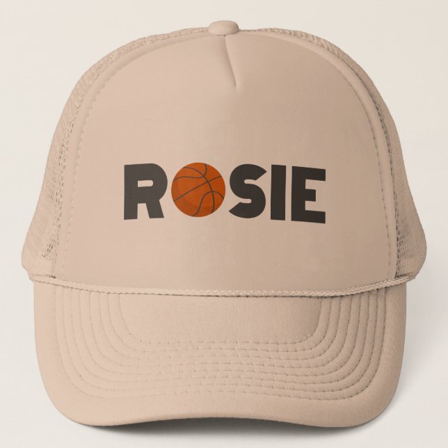 Gorra De Camionero Rosie Basketball (Anverso)