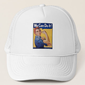 Gorra De Camionero Rosie la remachadora Mujeres fuertes en la fuerza