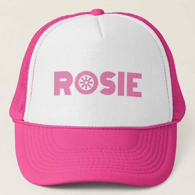 Gorra De Camionero Rosie Petrol Head Trucker Hat (Anverso)