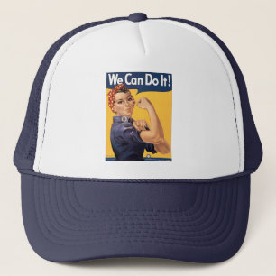 Gorra De Camionero Rosie retro podemos hacerlo