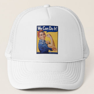 Gorra De Camionero Rosie the Riveter Strong Women Chica Power