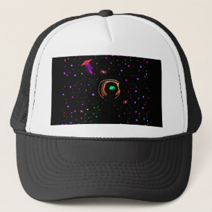 Gorra De Camionero Roswell Red UFO Spacewalk - Baseball Hat