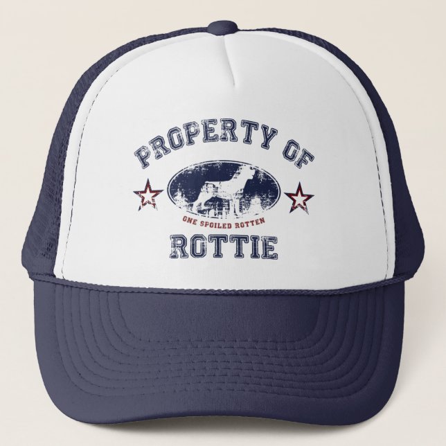 Gorra De Camionero Rottweiler (Anverso)