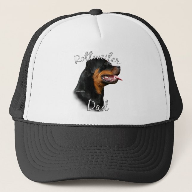 Gorra De Camionero Rottweiler Dad 2 (Anverso)