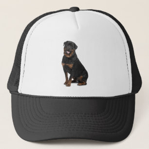 Gorra De Camionero Rottweiler Dog Mascota Animal Personalizado Sombre