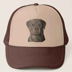 Gorra De Camionero Rottweiler - imagen estilizada - añada su propio