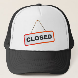 Gorra De Camionero Rótulo cerrado
