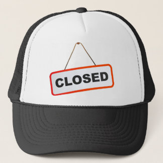Gorra De Camionero Rótulo cerrado