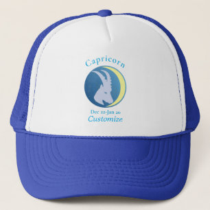 Gorra De Camionero Rótulo de Capricorn Thunder_Cove