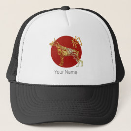 Gorra De Camionero Rótulo de Constelación del Horóscopo Zodiaco Chino