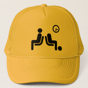 Gorra De Camionero Rótulo de espera larga