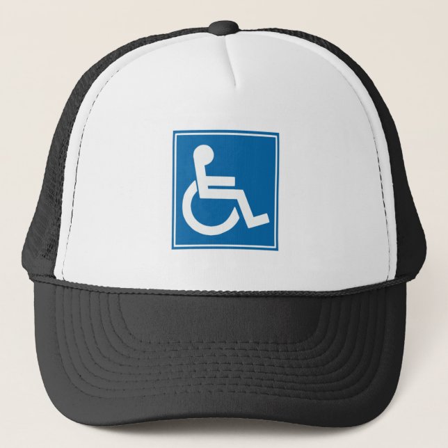 Gorra De Camionero Rótulo de Handicap (Anverso)