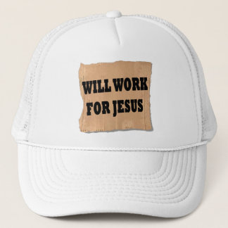 Gorra De Camionero Rótulo de Jesús (gorra)
