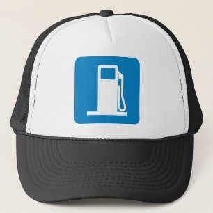 Gorra De Camionero Rótulo de la carretera de la gasolinera