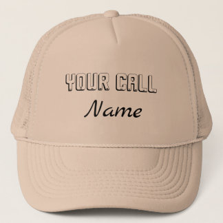 Gorra De Camionero Rótulo de llamadas de radio personalizado Ham