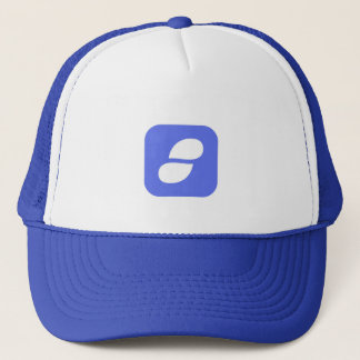 Gorra De Camionero Rótulo de moneda de cifrado de estado de Guay