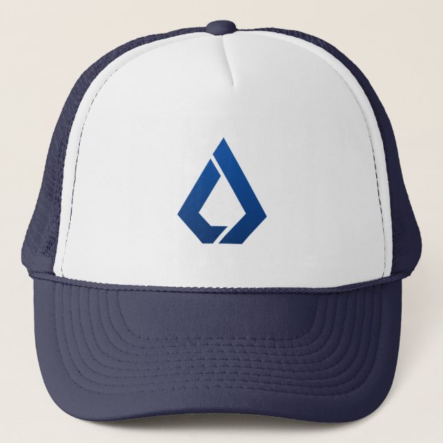 Gorra De Camionero Rótulo de moneda de cifrado Guay Lisk (Anverso)