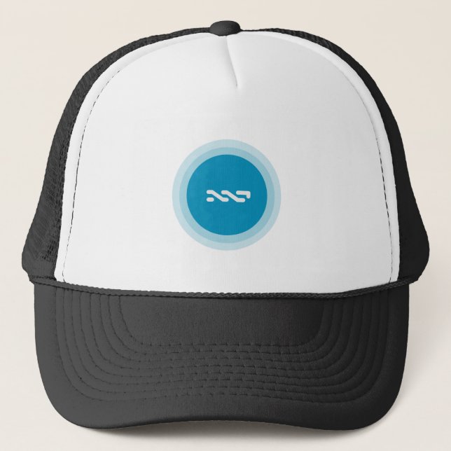 Gorra De Camionero Rótulo de moneda de cifrado Guay Nxt (Anverso)