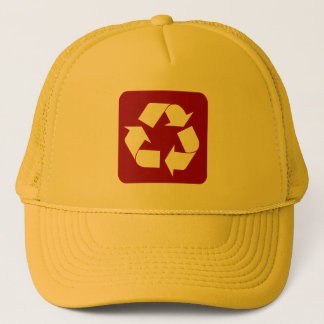 Gorra De Camionero Rótulo de reciclaje - Ruby