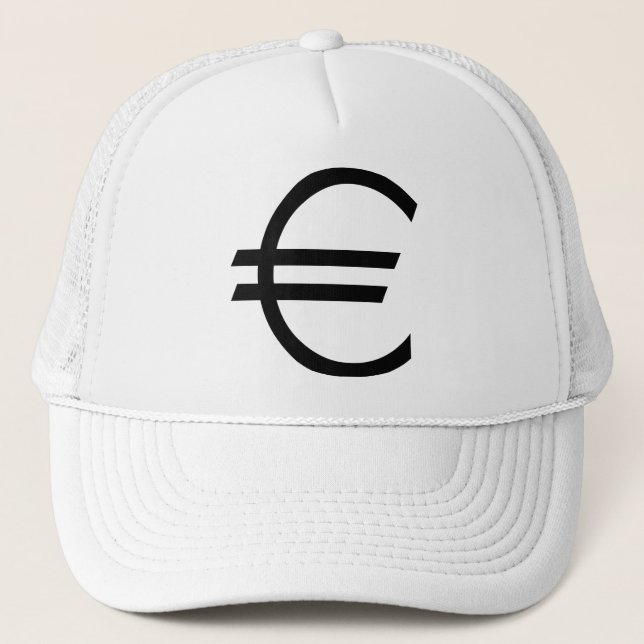 Gorra De Camionero Rótulo Euro (Anverso)