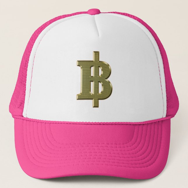 Gorra De Camionero RÓTULO GOLDEN BAHT ฿ dinero tailandés ฿ (Anverso)