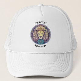 GORRA DE CAMIONERO RÓTULO LEO ZODIAC PERSONALIZADO