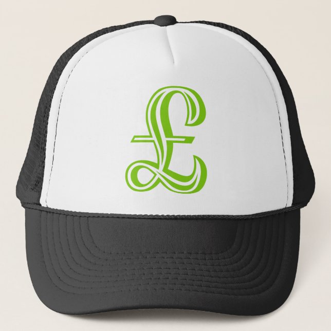 Gorra De Camionero Rótulo libra (Anverso)