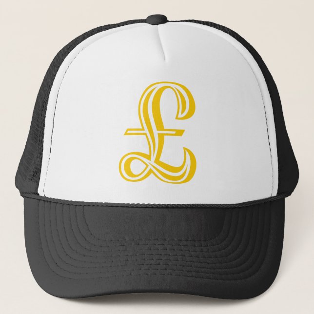Gorra De Camionero Rótulo libra (Anverso)