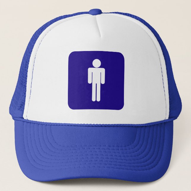 Gorra De Camionero Rótulo masculino (Anverso)