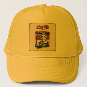 Gorra De Camionero Rótulo publicitario de estaño para el café de la b