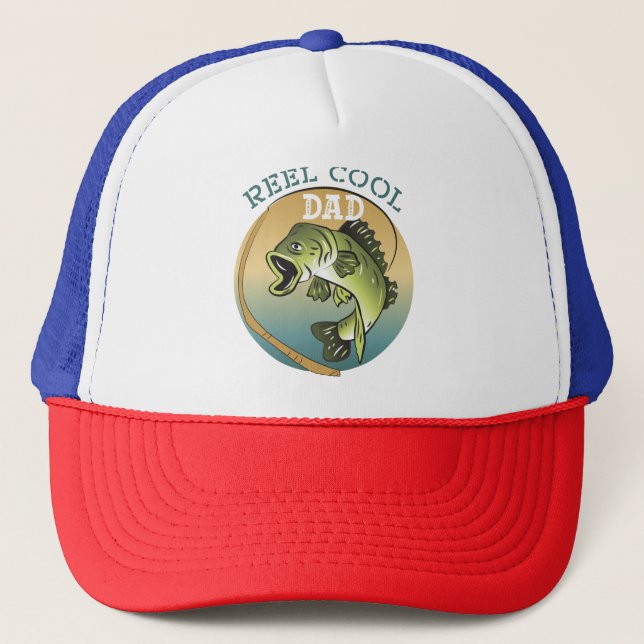 Gorra De Camionero Rótulo Reel Guay Dad (Anverso)