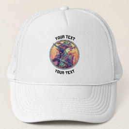 Gorra De Camionero RÓTULO Sagittarius ZODIAC PERSONALIZADO