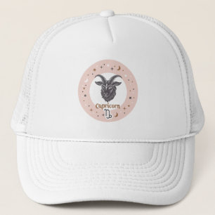 Gorra De Camionero Rótulo Zodiac Capricorn